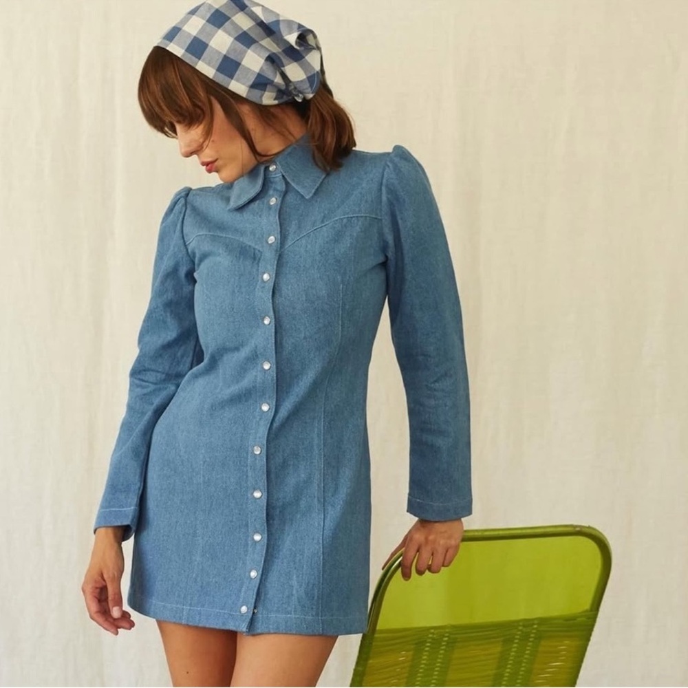 Lykke Wullf Cowgirl Mini Dress